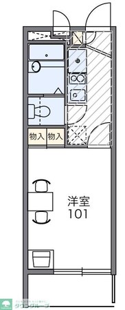 レオパレスプロミネンスの物件間取画像